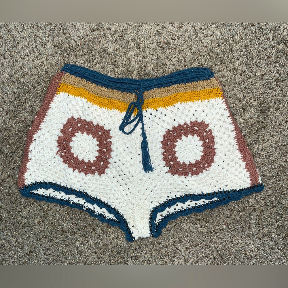 Kaia Crochet Shorts